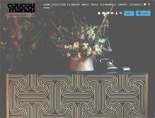 Tablet Screenshot of coucoumanou.com